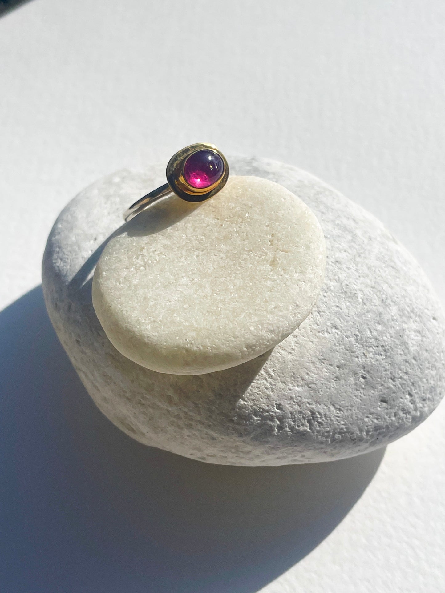 Pink Tourmaline Ring
